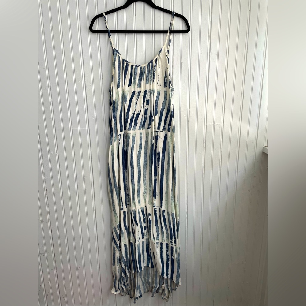 Women’s Love Stitch Patterned Maxi Dress One Size